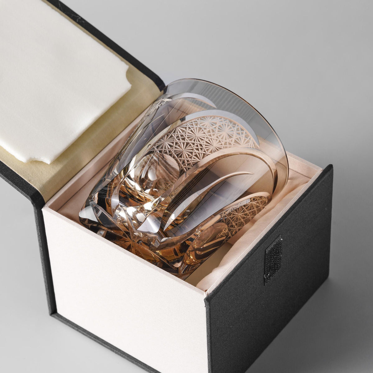 lovecove Hand Craved Crystal Whisky Glass – product image 5