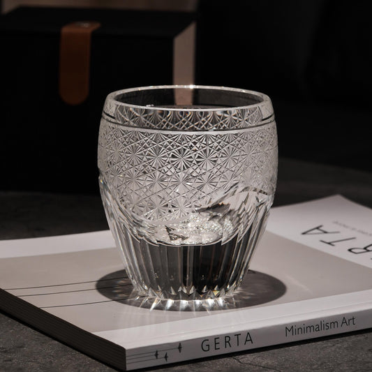 lovecove Hand Cut Clear Crystal Whisky Glass - 11CE – product image 2