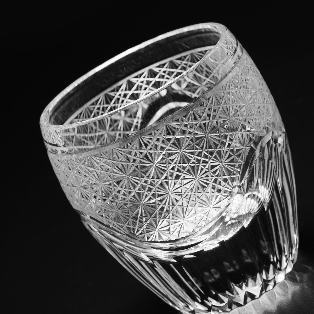 lovecove Hand Cut Clear Crystal Whisky Glass - 11CE – product image 4