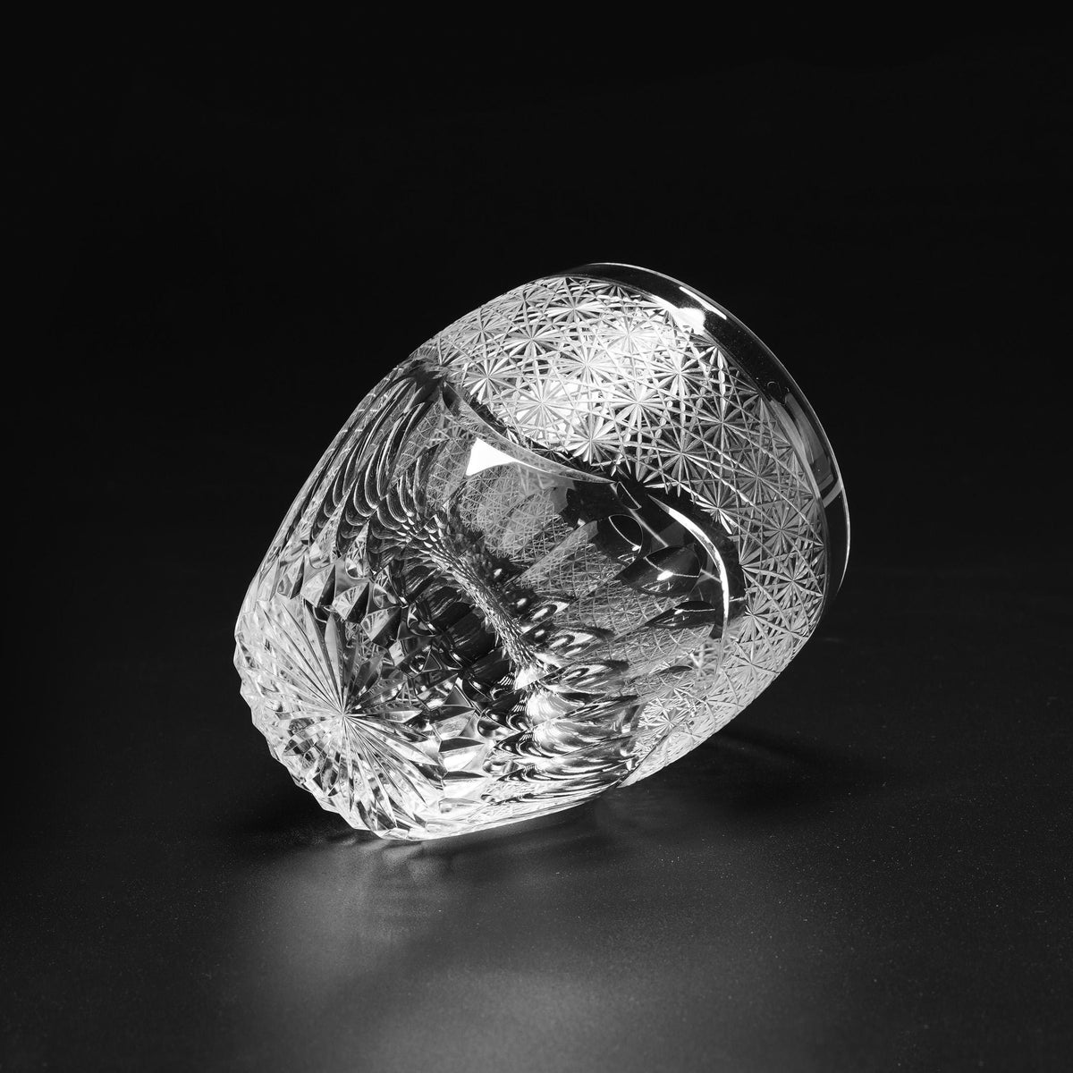 lovecove Hand Cut Clear Crystal Whisky Glass - 11CE – product image 7