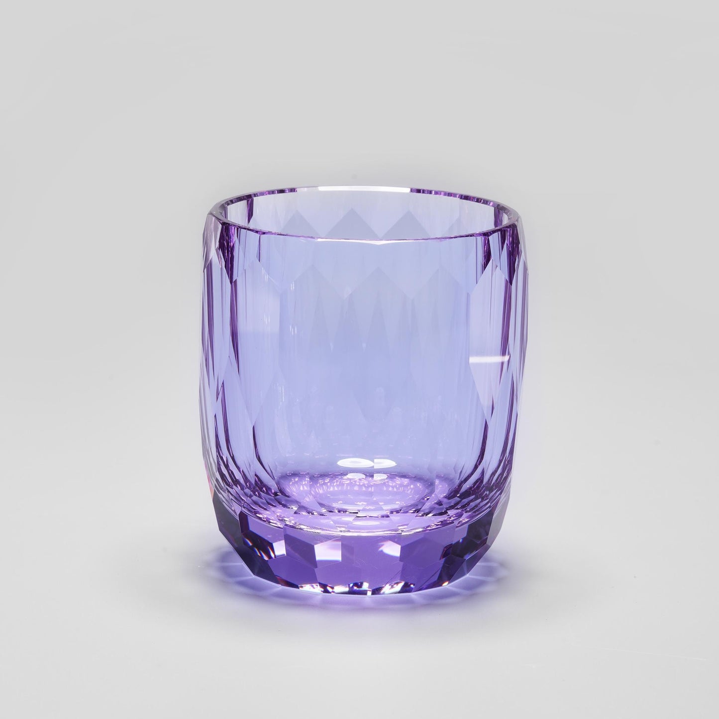 Vitraelle Diamond Cut Purple Whiskey Crystal Glass – product image 8