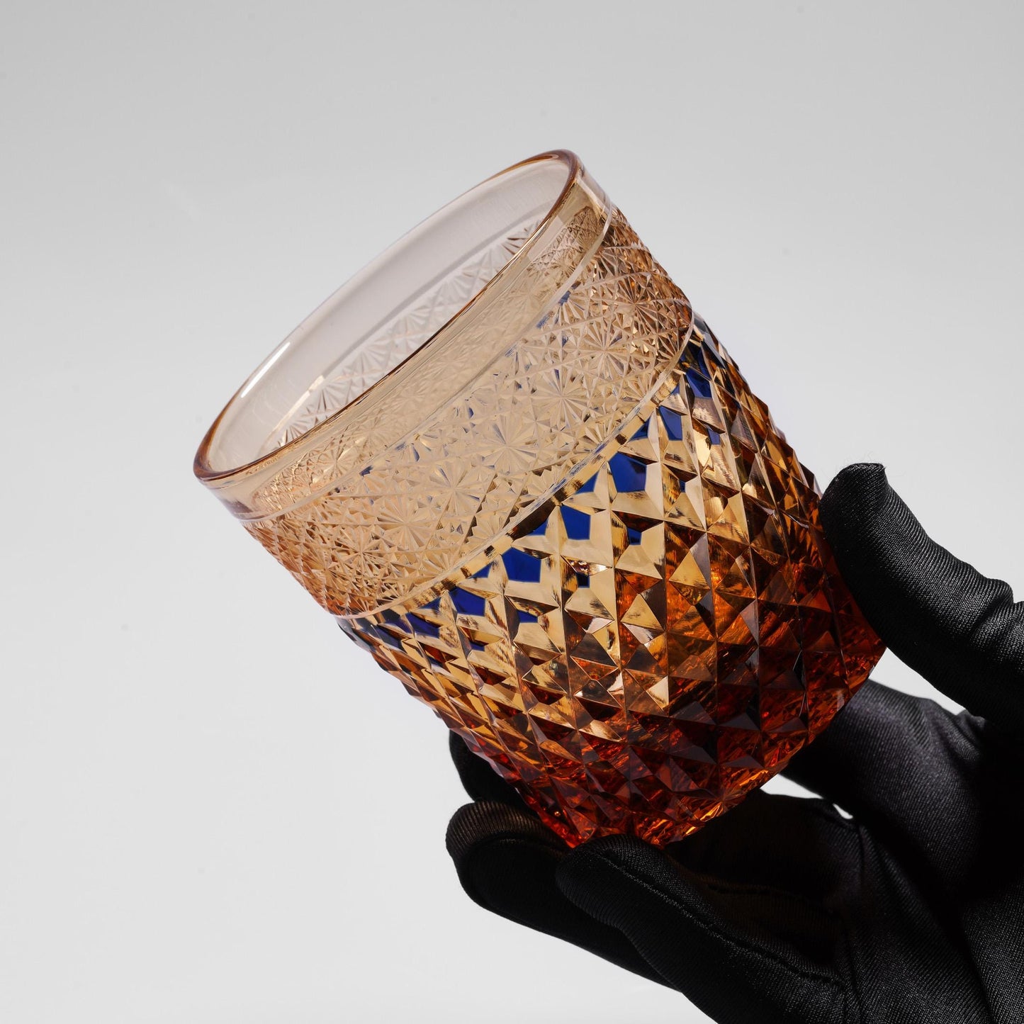 Vitraelle Hand Cut Diamond Crystal Whisky Glass – product image 3