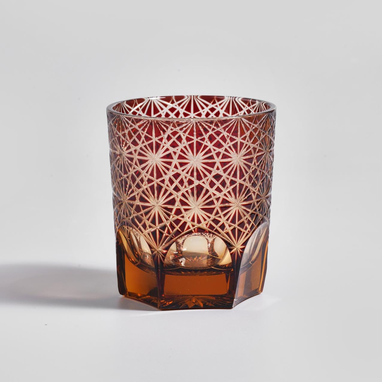Vitraelle Hand Cut Green Crystal Whisky Glass – product image 10