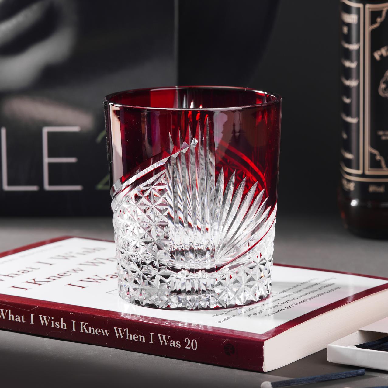 Vitraelle Hand Cut Crystal Whisky Glasses - 38E2 – product image 1