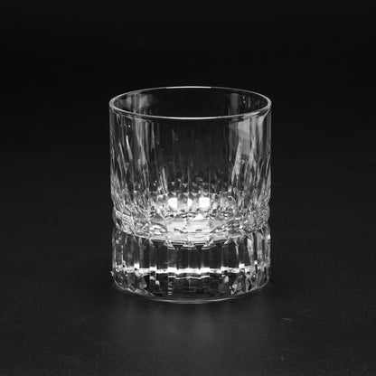 lovecove Hand Cut Barley Kiriko Clear Crystal Whisky Glass – product image 6