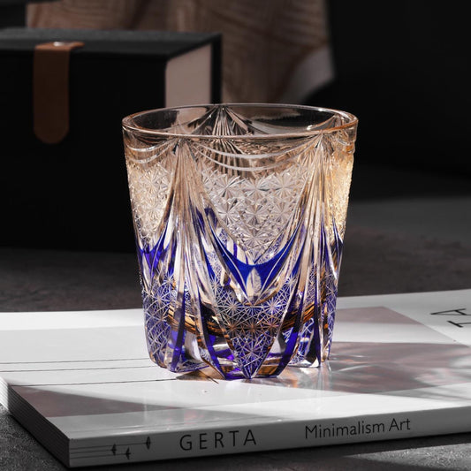 Vitraelle Hand Carved Luxury Crystal Whisky Glass – product image 2