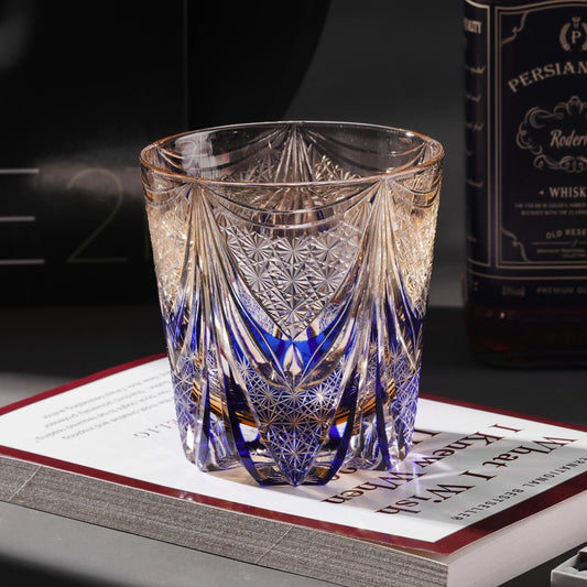 Vitraelle Hand Carved Luxury Crystal Whisky Glass – product image 1