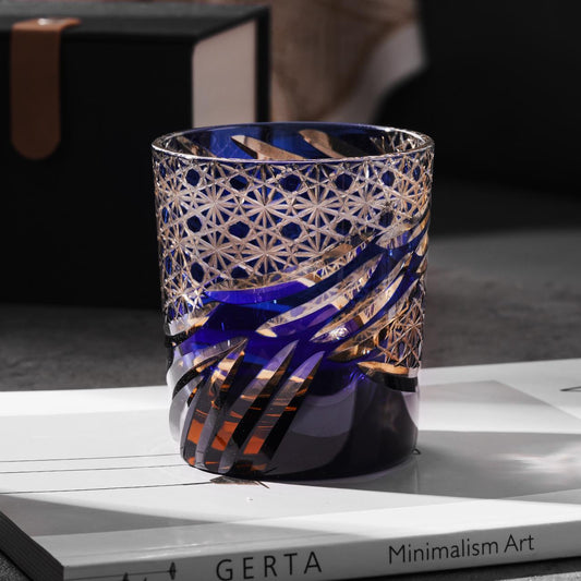 Vitraelle Hand Cut Flowing Whisky Glasses – product image 2