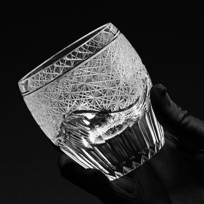 lovecove Hand Cut Clear Crystal Whisky Glass - 11CE – product image 3