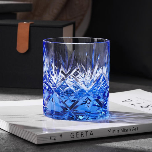 Vitraelle Hand-Cut Colored Crystal Glasses – product image 2