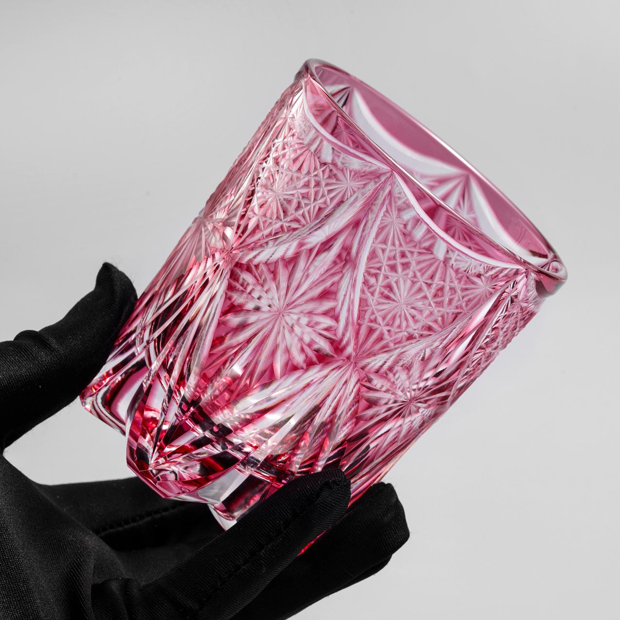 Vitraelle Hand Cut Old Fashioned Whiskey Glass – product image 4