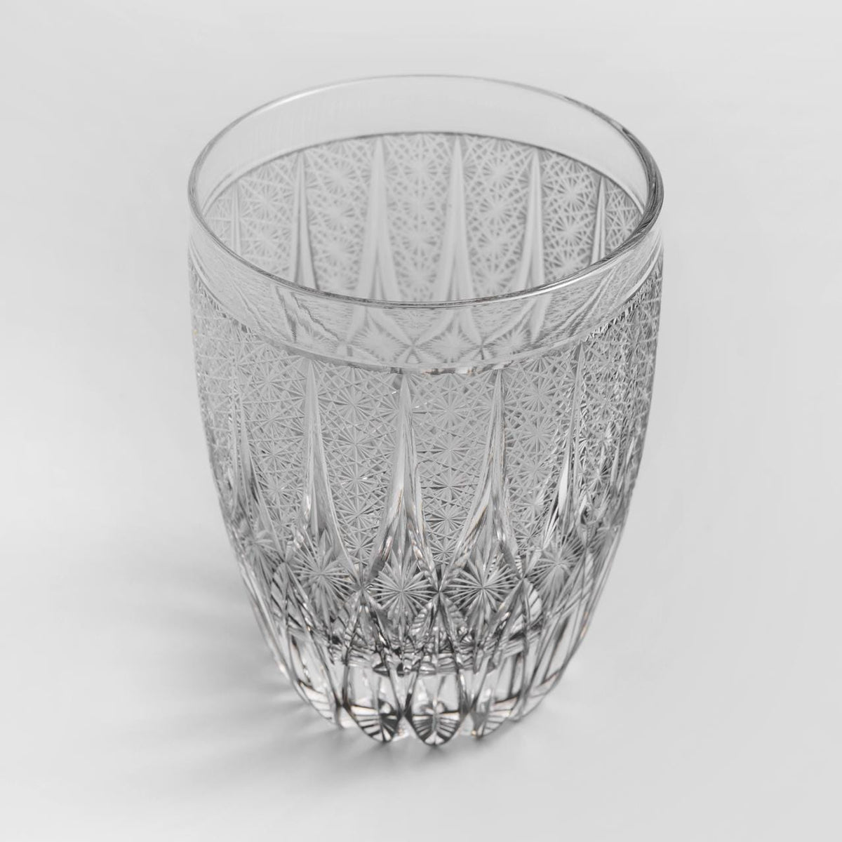 lovecove Hand Cut Rounded Clear Whisky Glass – product image 7