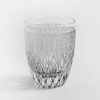 lovecove Hand Cut Rounded Clear Whisky Glass – product image 8
