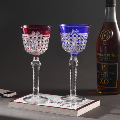 lovecove Colored Crystal Wine Glass – product image 4