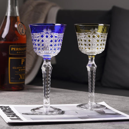 lovecove Colored Crystal Wine Glass – product image 3