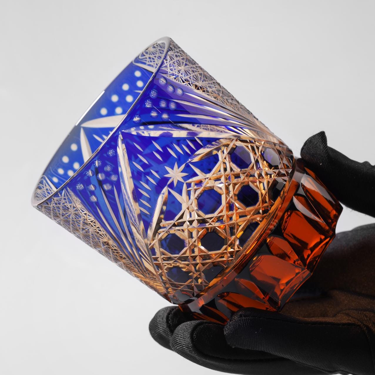 lovecove Hand Cut Stellar Crystal Whisky Glass – product image 4