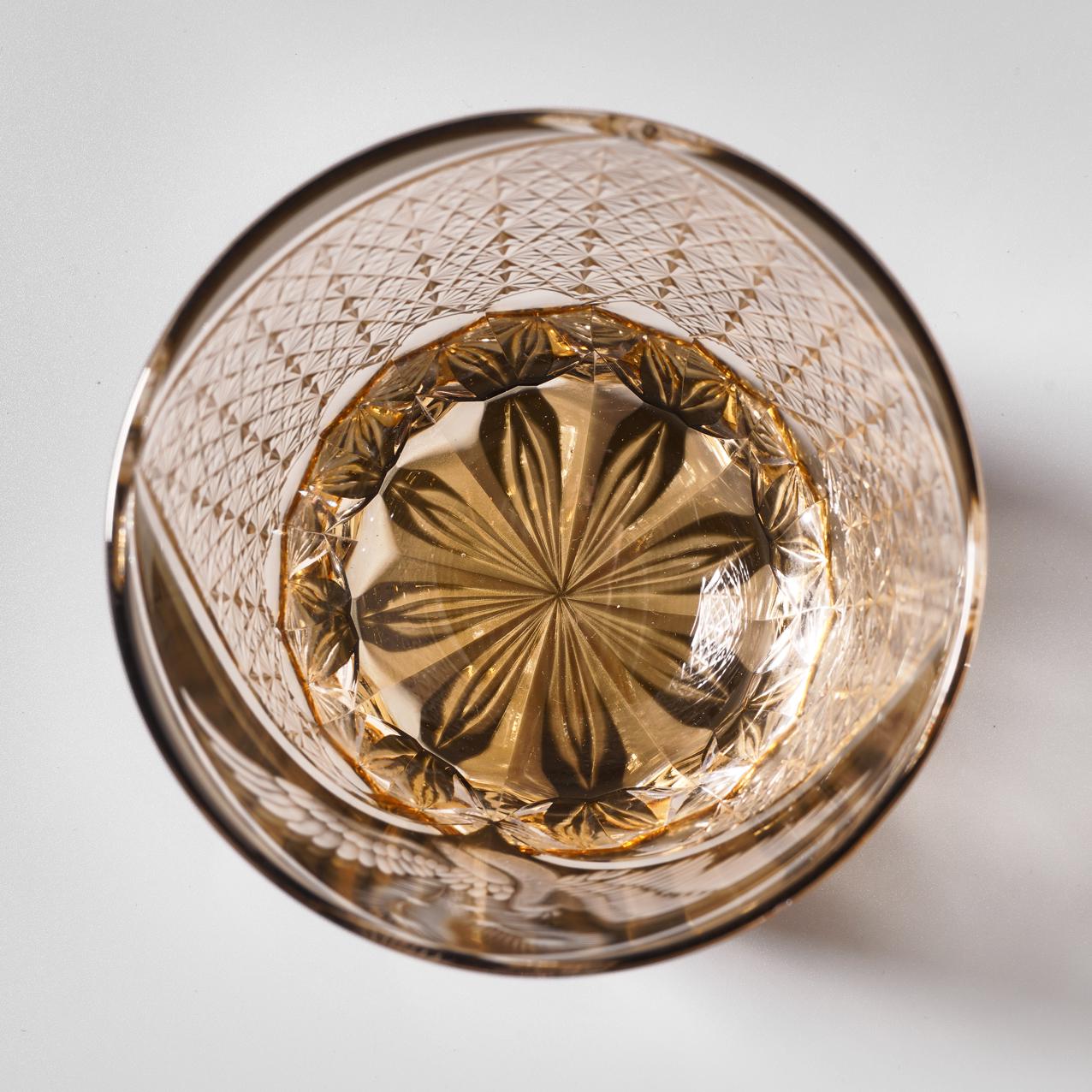 lovecove Hand Cut Luxury Phoenix Crystal Whiskey Glass – product image 7