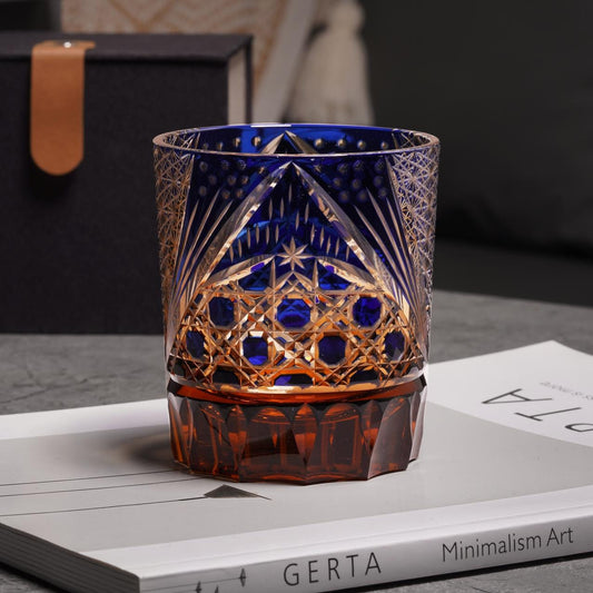 lovecove Hand Cut Stellar Crystal Whisky Glass – product image 2