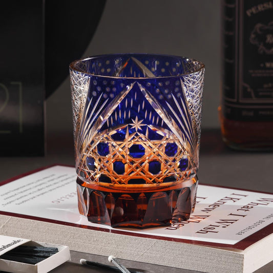 lovecove Hand Cut Stellar Crystal Whisky Glass – product image 1