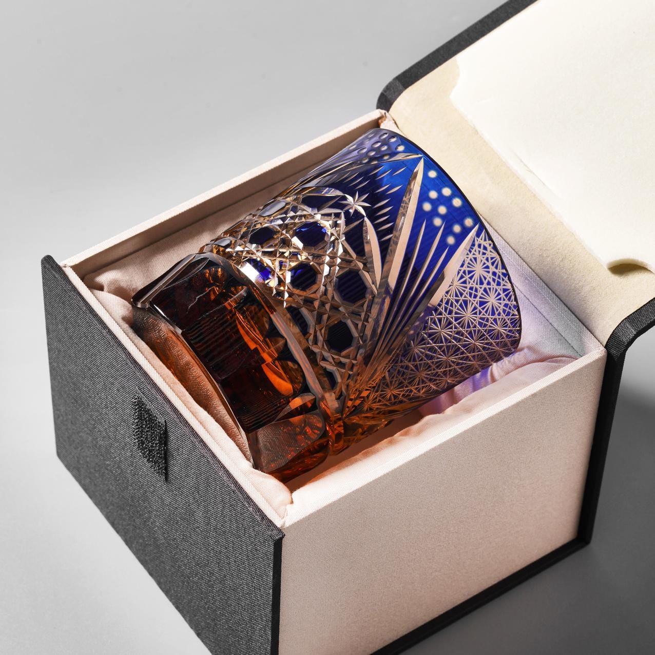 lovecove Hand Cut Stellar Crystal Whisky Glass – product image 3