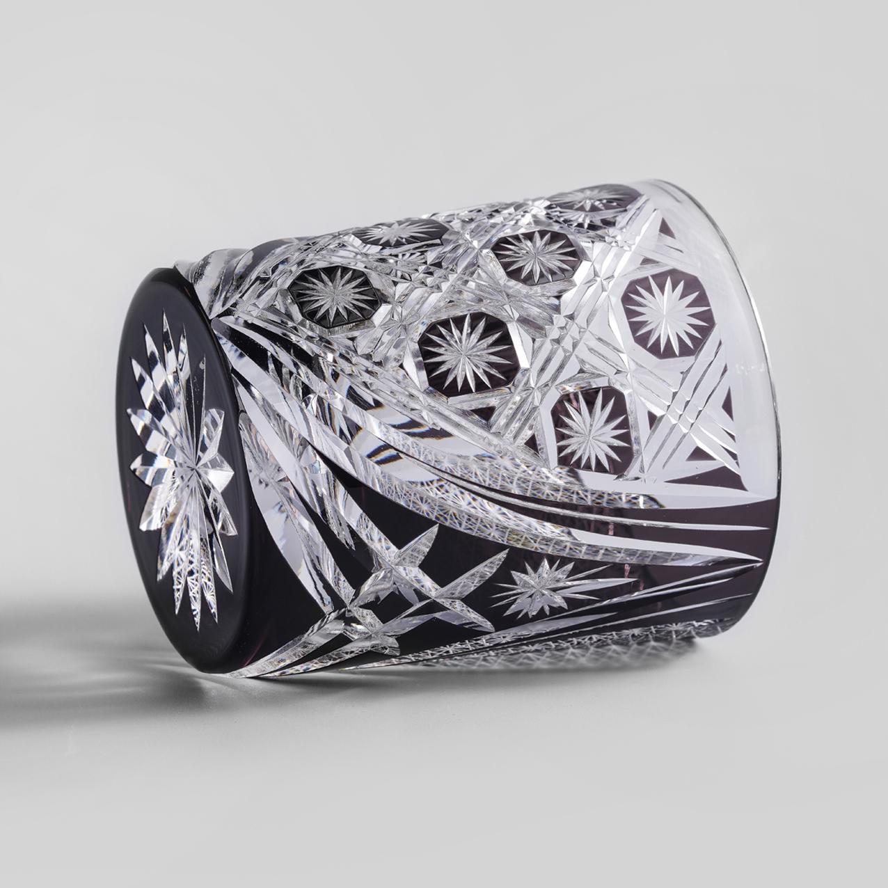 lovecove Hand-Cut Kiriko Whiskey Glass – product image 6