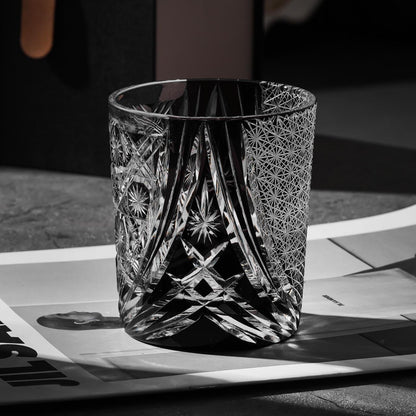 lovecove Hand-Cut Kiriko Whiskey Glass – product image 1