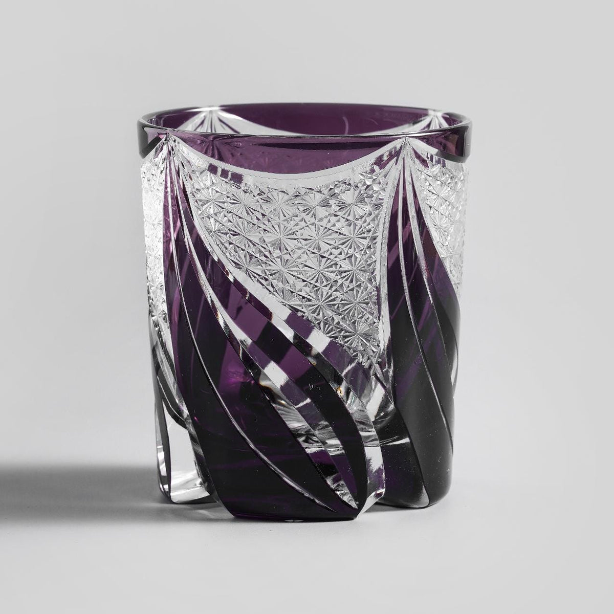 lovecove Hand Cut Kiriko Flame Whisky Glasses – product image 10