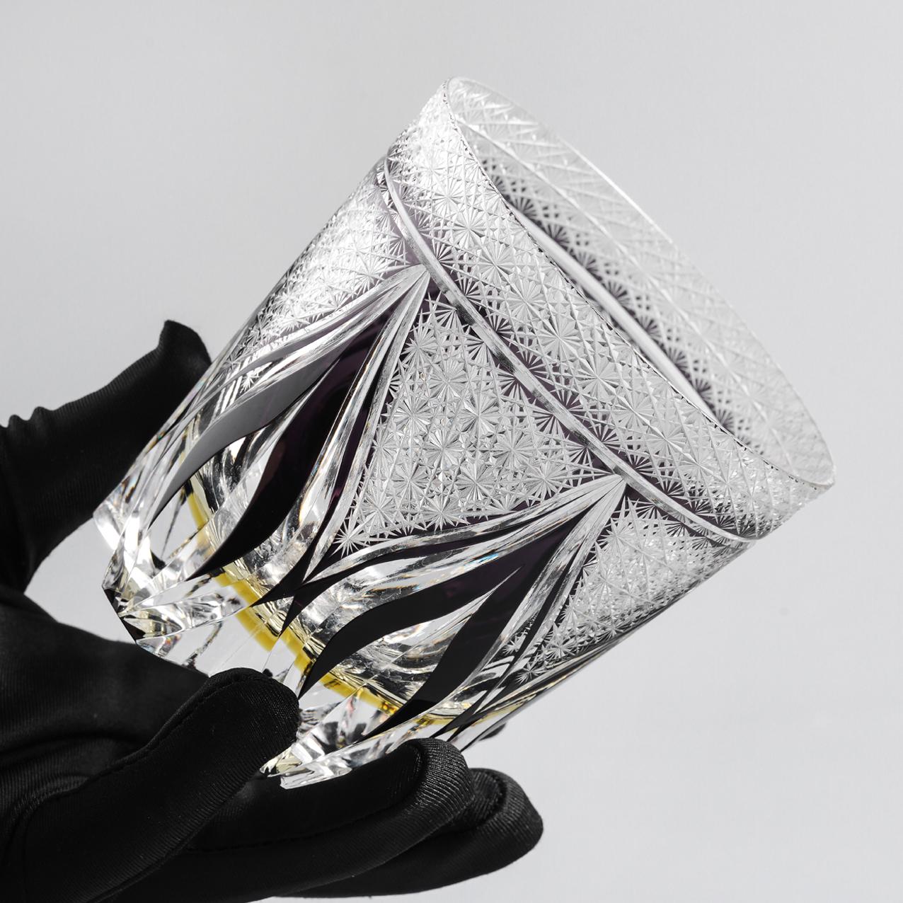 Vitraelle Hand-Cut Black Scotch Whiskey Glass – product image 4