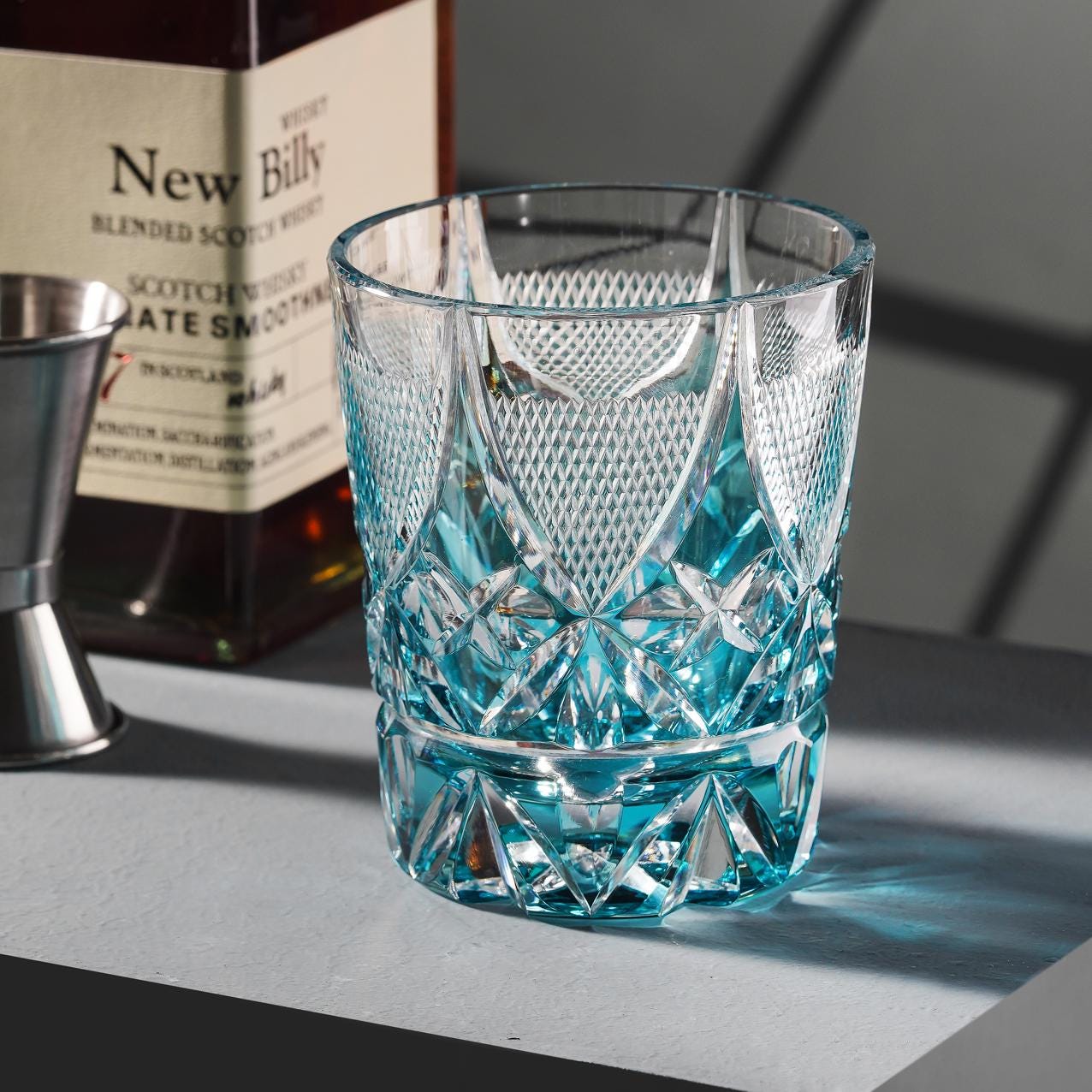 Vitraelle Hand-Carved Crystal Whiskey Glass – product image 1
