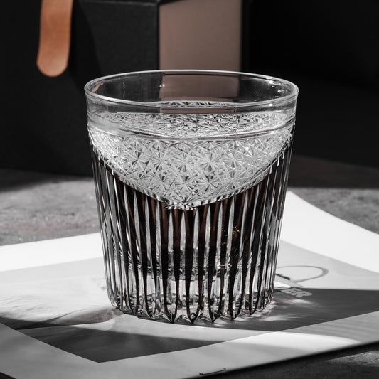 Vitraelle Hand-Cut Black Whiskey Glass - 4F24 – product image 2