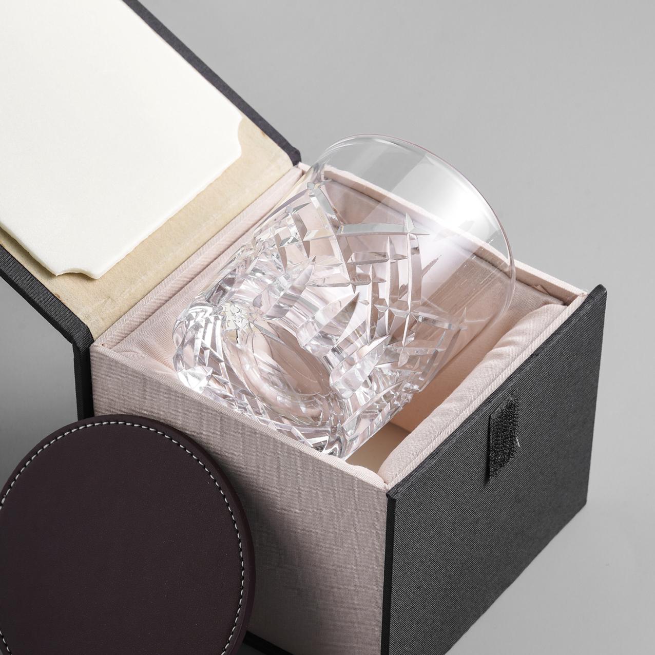 Vitraelle Hand-Cut Clear Whiskey Glass – product image 8