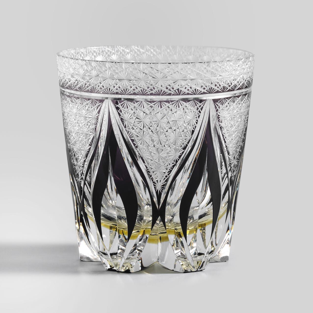 Vitraelle Hand-Cut Black Scotch Whiskey Glass – product image 8