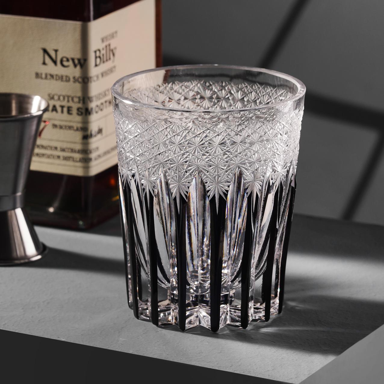 lovecove Hand-Carved Black Forest Whiskey Tumbler – product image 1
