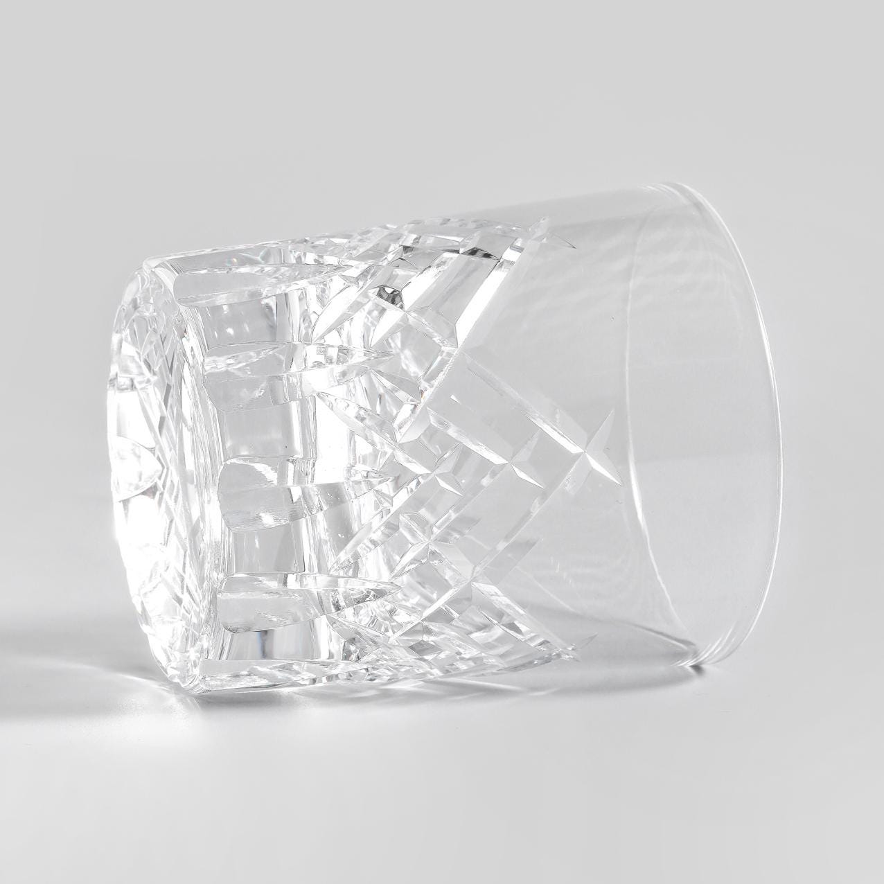 Vitraelle Hand-Cut Clear Whiskey Glass – product image 4