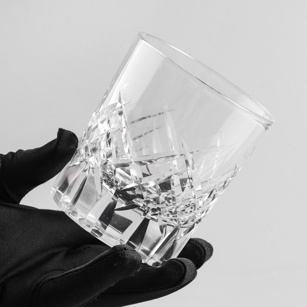 Vitraelle Hand-Cut Clear Whiskey Glass – product image 3