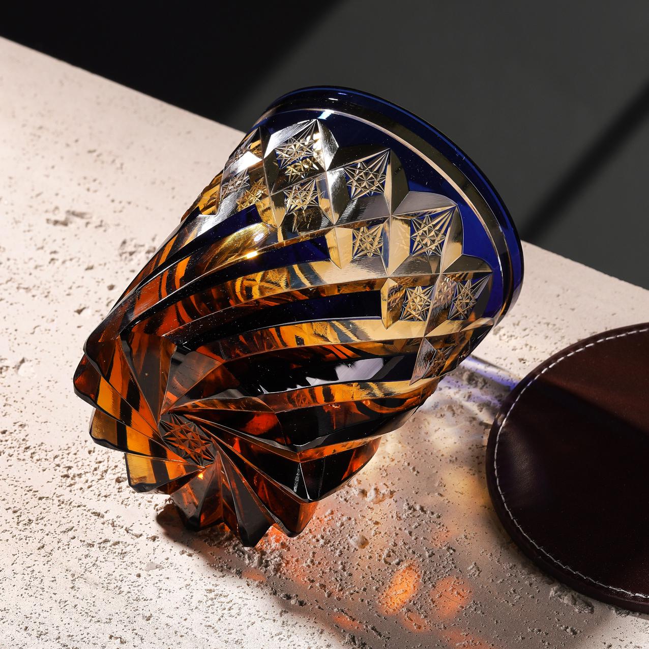 lovecove Satsuma Kiriko Luxury Whiskey Glass – product image 1