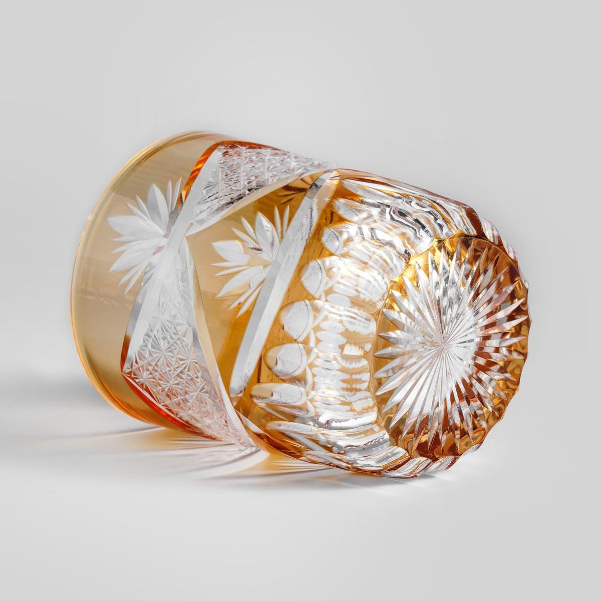 lovecove Hand-Cut Sunset Whiskey Glass – product image 5