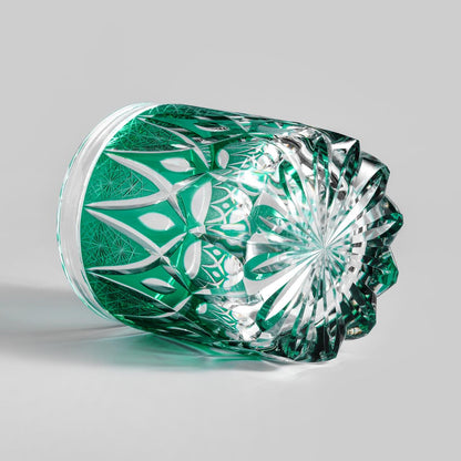 lovecove Unique Green Whiskey Rocks Glass – product image 5