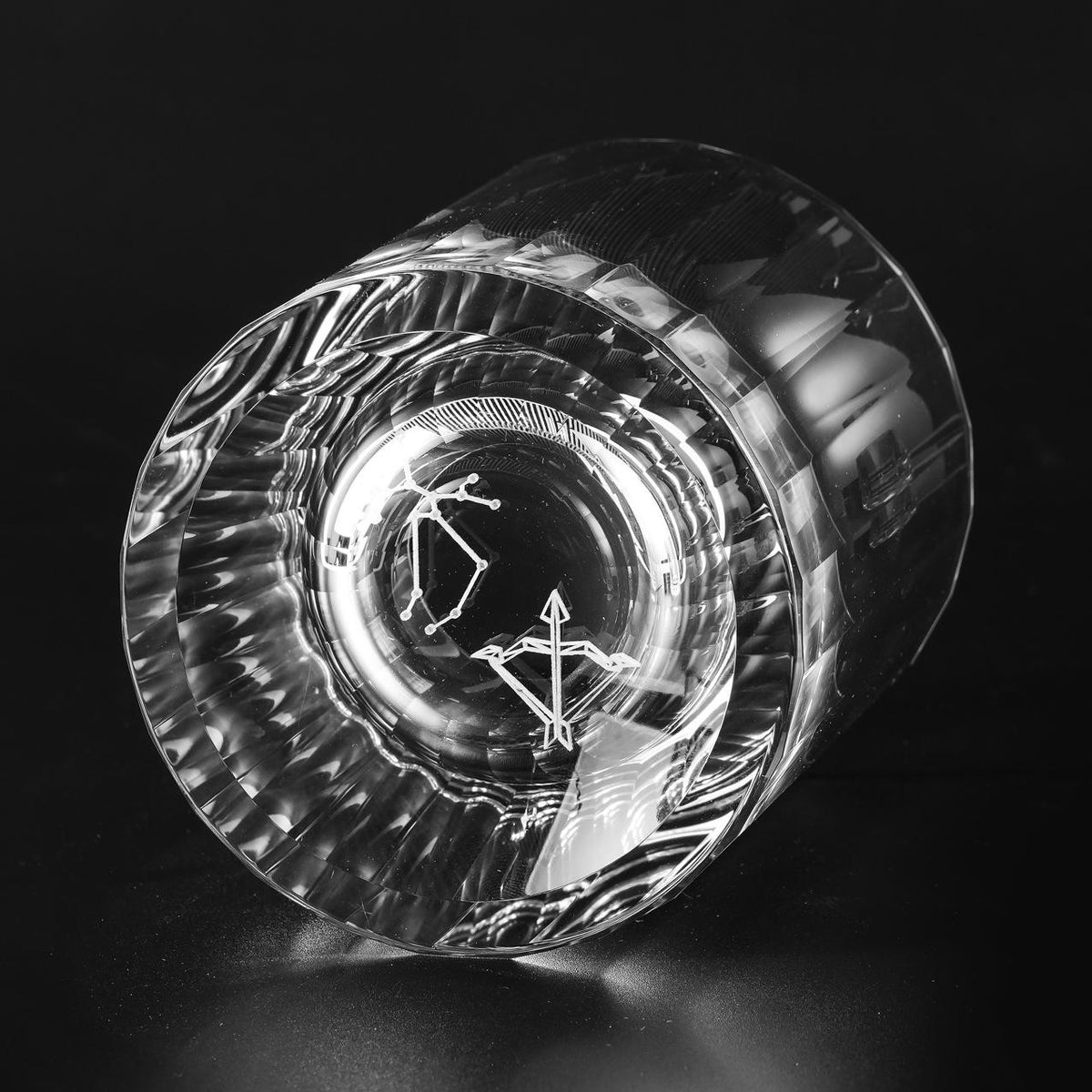 lovecove Engraved Crystal Zodiac Glass – product image 4