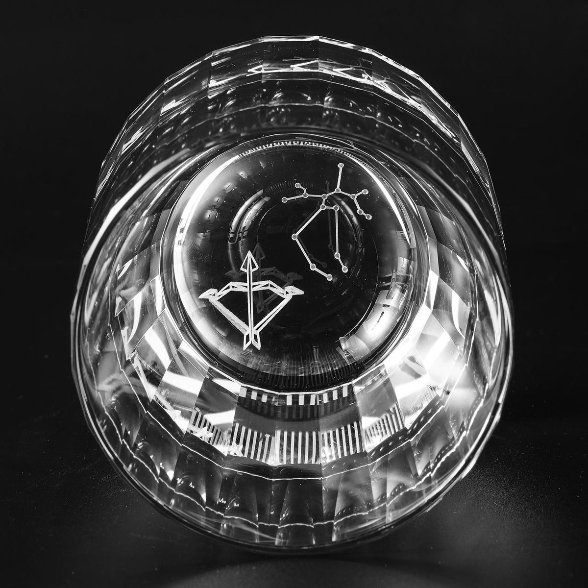 lovecove Engraved Crystal Zodiac Glass – product image 6