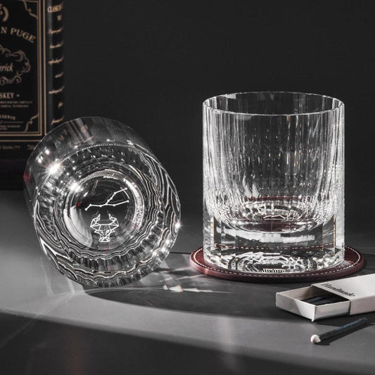 Vitraelle Engraved Crystal Zodiac Glass – product image 1