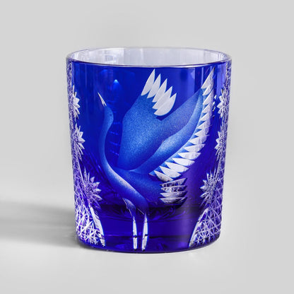 lovecove Hand-Carved Crane Whiskey Glass – product image 10