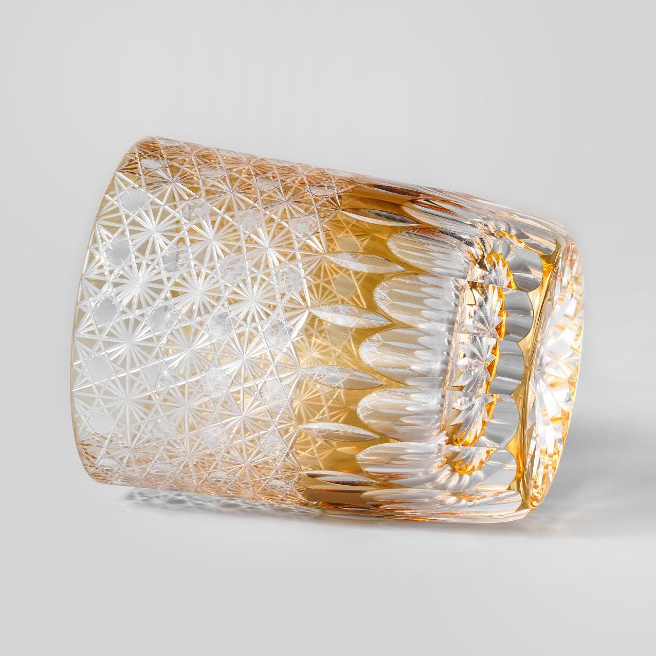 lovecove Hand-Cut Retro Whiskey Glass – product image 6