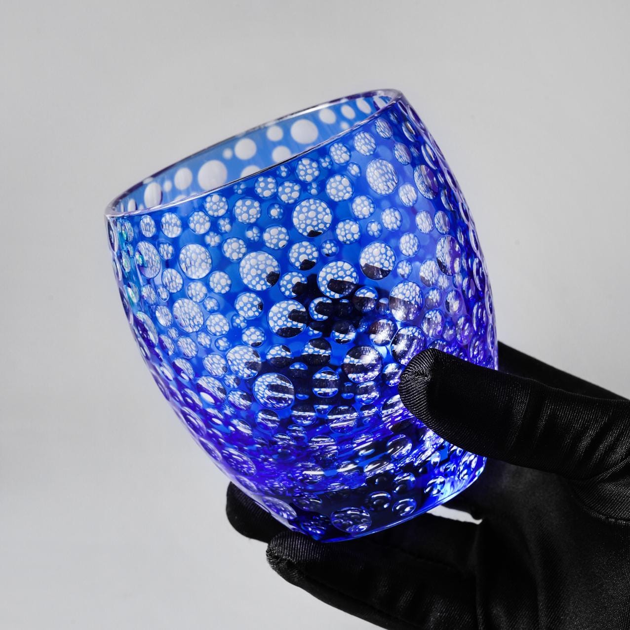 lovecove Hand-Blown Bubble Whiskey Glasses – product image 4