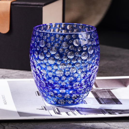 lovecove Hand-Blown Bubble Whiskey Glasses – product image 1