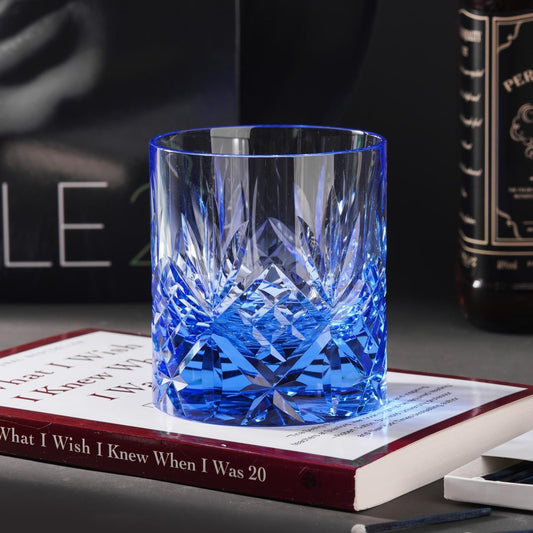 Vitraelle Hand-Cut Colored Crystal Glasses – product image 1