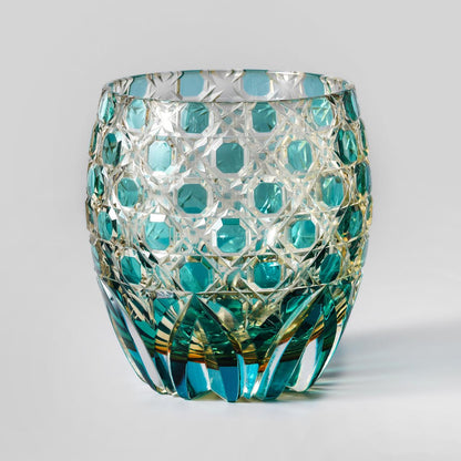 lovecove Hand-Cut Premium Amber Whiskey Tumbler – product image 8