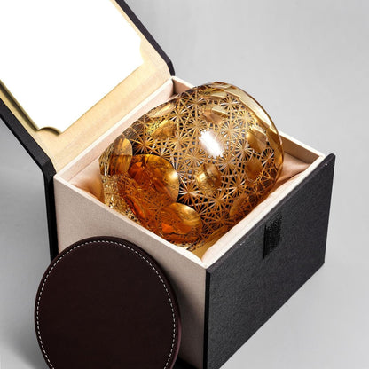 lovecove Hand-Cut Starry Whisky Glass – product image 4