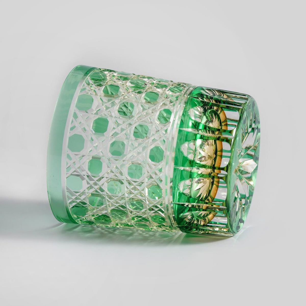 lovecove Hand-Cut Diamond Whiskey Tumbler – product image 6
