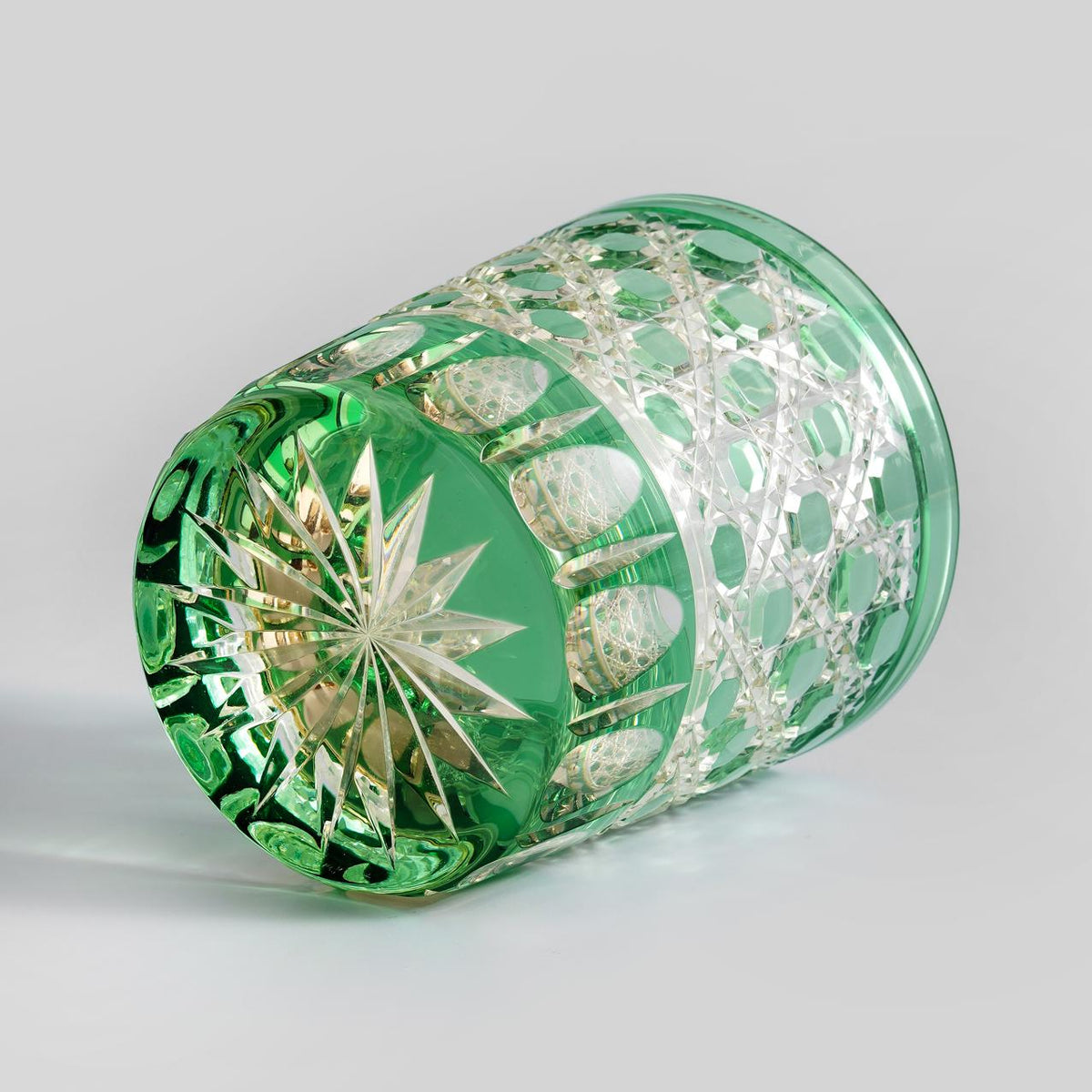 lovecove Hand-Cut Diamond Whiskey Tumbler – product image 5